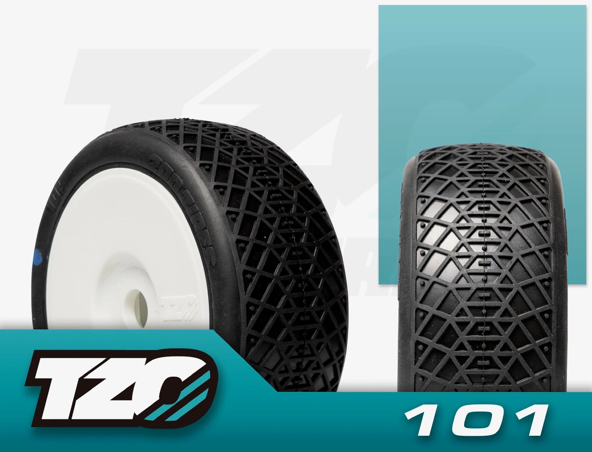 101 soft Car Set Non-Glued (Tires + Inserts + Rims)