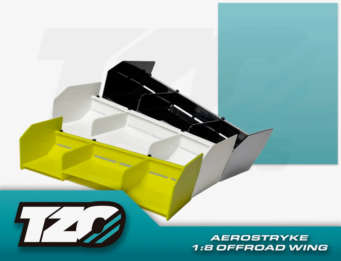 Aerostryke 1/8 off road wing (black)