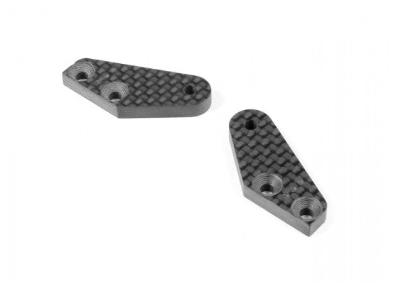 352368 Xb8 Carbon steering plate - 3 dots (1+1)