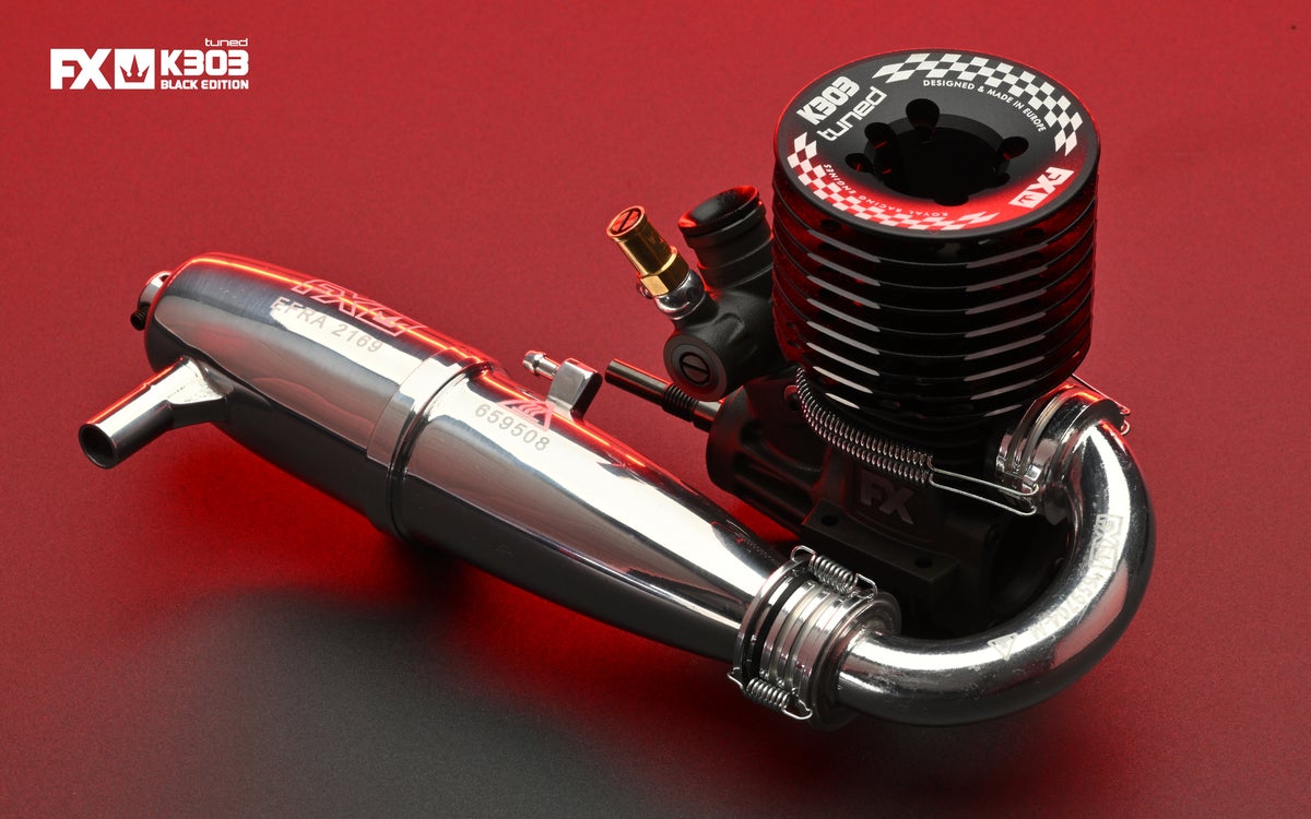 FX K303 TUNED - COMBO: ENGINE + MUFFLER 2169 + MANIFOLD - MEDIUM